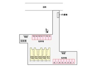 メゾン　アグレアーブルの物件外観写真